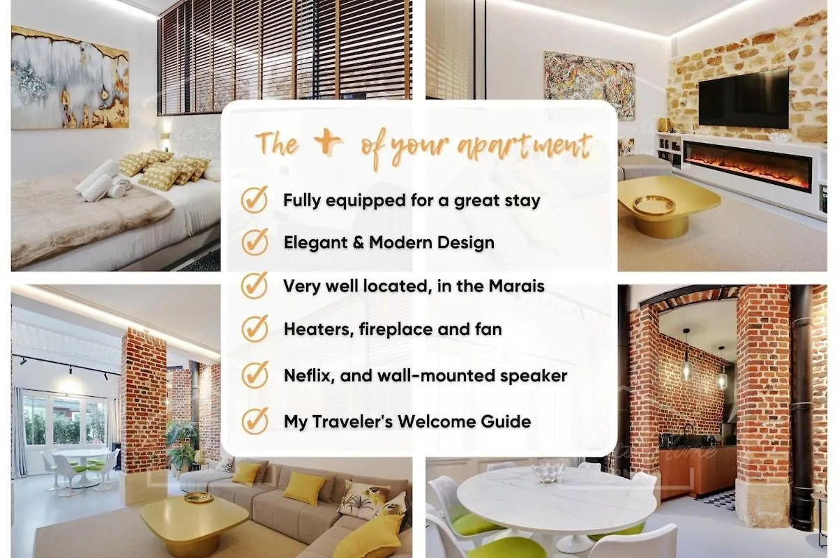 Le Marais Luxury & Trendy Apartment Paris